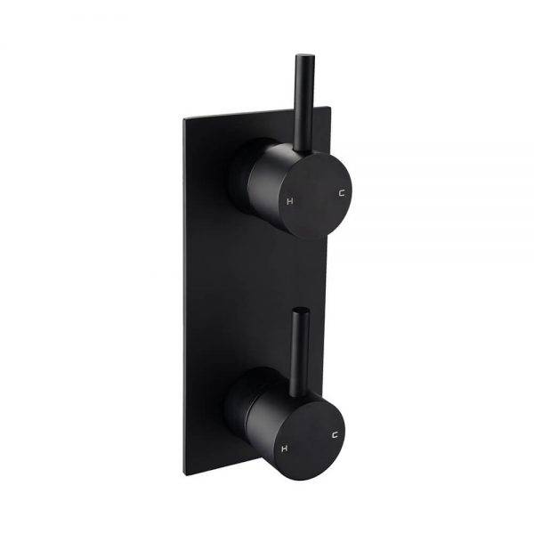 ALDER WISH TWIN WALL MIXER BLACK #40392