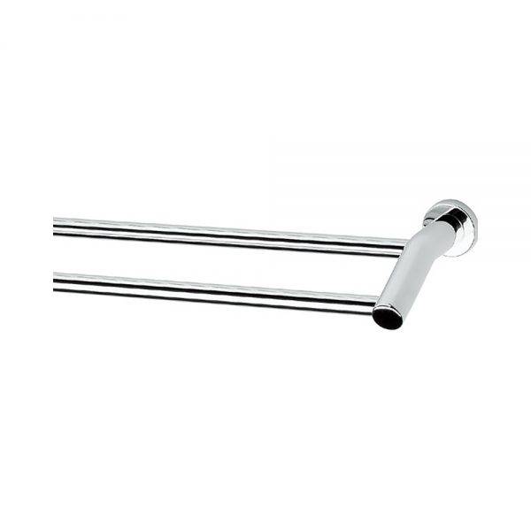 ALTO DOUBLE TOWEL RAIL 750MM CHROME #81902