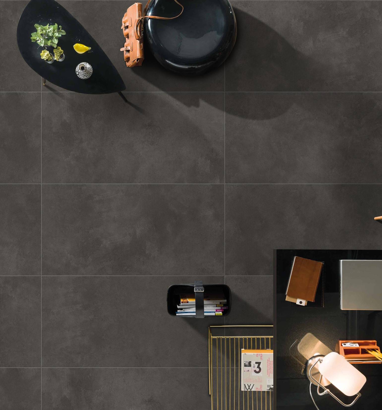 Cemento Nero Matt Ceramic Tiles Perth Building Materials