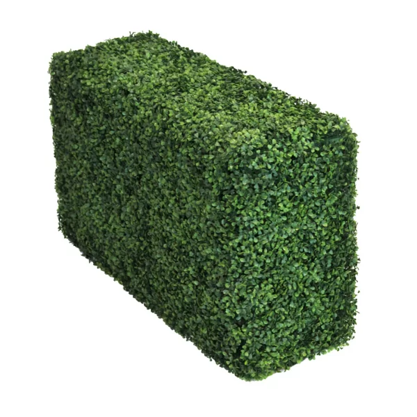 50x100x25cm Artificial Hedge Wall/Cube - English Box