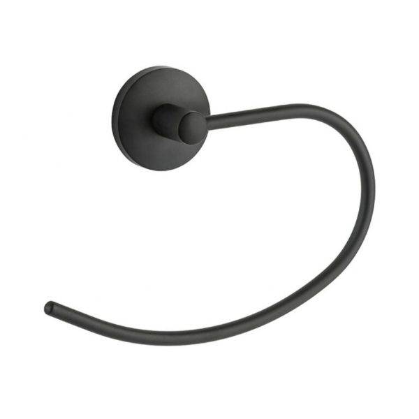 ALDER WISH TOWEL RING BLACK #40702