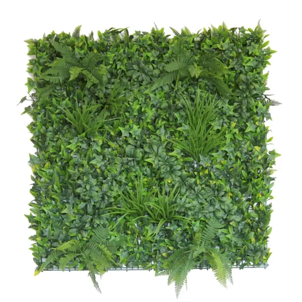 100x100cm Artificial Hedge Tile Boston Fern