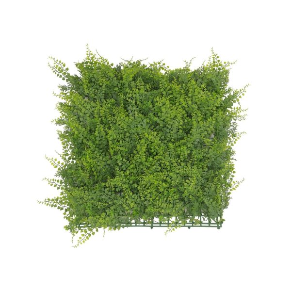 50X50cm Artificial Hedge Tile Golden Pine