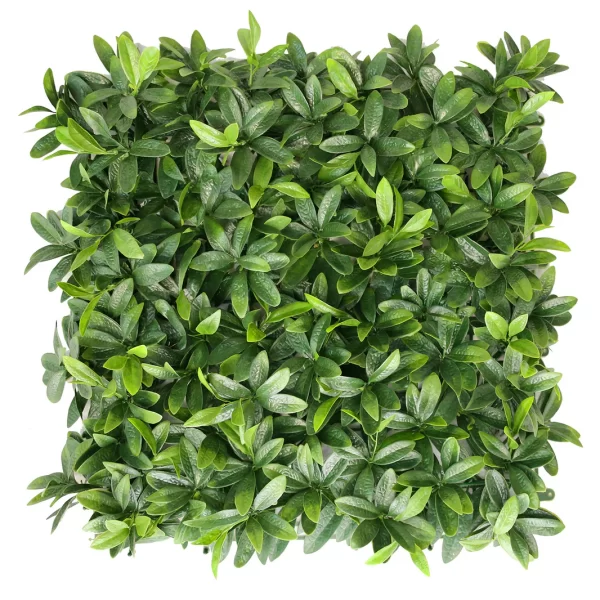 50cm Artificial Hedge Tile - Laurel