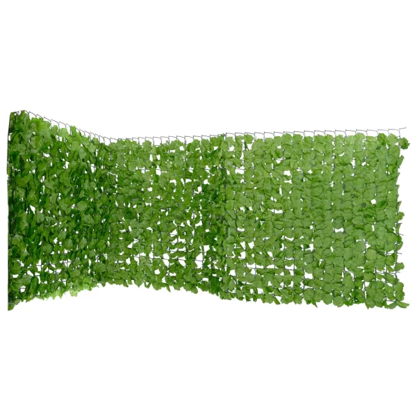 3x1m Light Green Ivy Artificial Hedge Roll