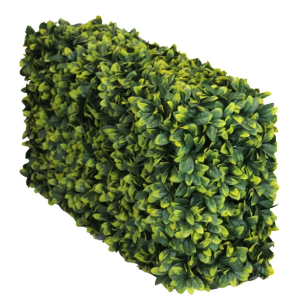 50x100x25cm Artificial Hedge Wall/Cube - Green Photina