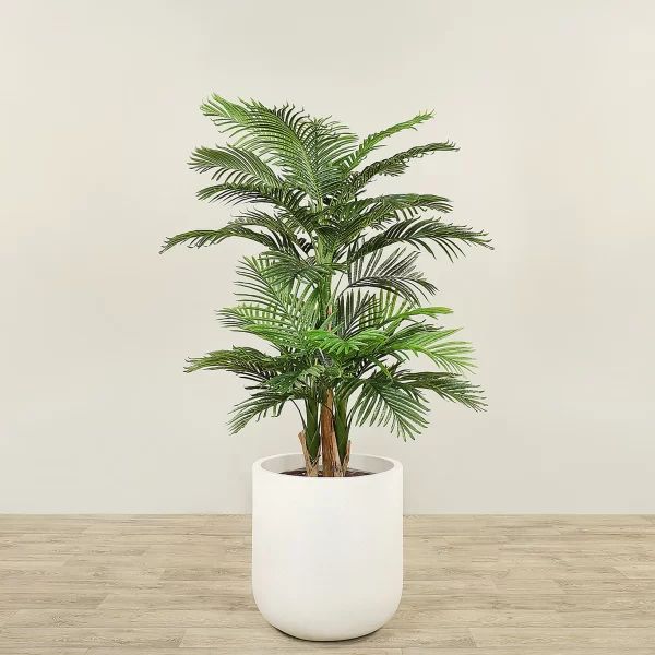 180cm Outdoor Palm Tree w/ white pot