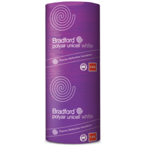 Bradford Polyair Unicell White Orange 40m x 1350mm x 4mm