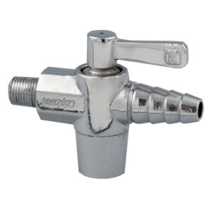 Galvin Engineering Fir Tree Lever Head Gas Tap Str 6mm (1/8 ) Chrom Plated 35618