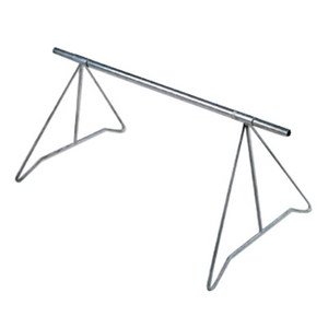Omega CRS1 Heavy Duty Cable Reel Stand, 1050mm Wide x 445mm High, HDG, Hot Dipped Galvanised, Stand for Holding Cable Reels-Rated up to 50kg