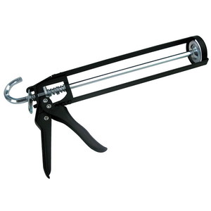 Cabac KCG1 Caulking Gun, Silicone Gun, Quick Release to Remove Spent Cartridges, 340mm Length, Black