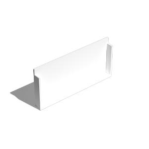 APP CD100100ECWH Cable Duct End Cap, 100mm x 100mm, PVC, Green Star Certified, Compact Design, Durable, White