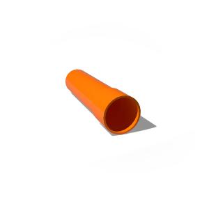 APP RC100HDORSOL Heavy Duty Conduit, PVC Rigid, 100mm x 4m, Solid, Orange, 6.3mm Thickness, 114mm Outer Diameter