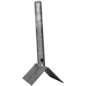 B&R Enclosures SLB12/S Street Light Bracket, Corner Mount, Surface, 12 Inch Outreach, Steel