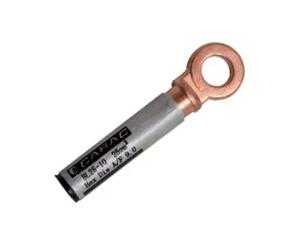 Cabac BL50-10 Lug Round Palm Bi-Metal (AL Barrel - CU Palm) Crimp Type 50mm Cable M10 Stud