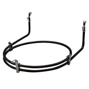 Cabac 9318674300243 Fan Element, 2200W, 240V, 186mm Diameter, E.G.O. Fan Element, No Flange, Double Flag Connectors, Black