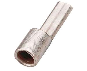 Cabac PCU16-1 Pin Connector, Uninsulated Terminal, 16mm², Steel, 50 Pack, For Narrow Tunnels in Switchgear, Metric, Copper - 9318674525042