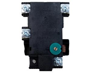 Cabac RS-ST12-70K Thermostat, Robertshaw Surface Mount, Eco Electric Hot Water Heater, Adjustable 50-70°C, Manual Reset Over Temp Cut-Out, Black