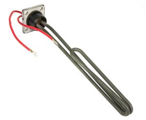 Cabac RSH03604 Hot Water Element, 3600W, Incoloy 800 Offset, 240V, 4 Bolt Flange, Fork Connection, Compatible with Dux & Rheem, Black