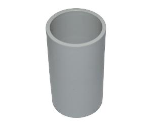Cabac TRITC20-P Tripac Plain Conduit Coupling, Joiner, Plain to Plain, 20mm, PVC, Grey