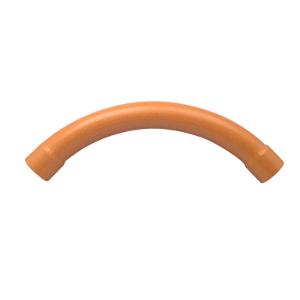 Clipsal 247P150-EO Underground Conduit Bend, Long Sweep, 150mm, PVC, 90 Degree, 760mm Radius, Orange
