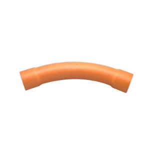 Clipsal 247PH150-EO, Conduit Bend HD, Large Sweep, Heavy Duty 45Deg, PVC, 150mm, Orange