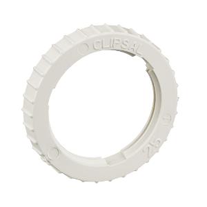 Clipsal 260/25-GY Lockring, 25mm, PVC, Grey