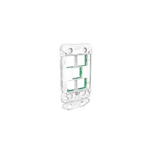 Clipsal 3045G Iconic Series Grid Plate Only, Switch Plate, 5 Gang, Less Mechs, Flush, Vertical/Horizontal
