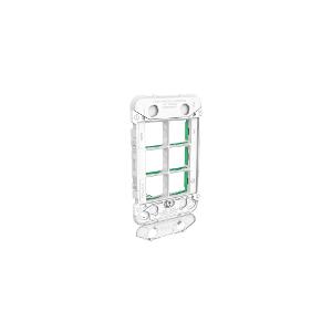 Clipsal 3046G Iconic Series Grid Plate Only, Switch Plate, 6 Gang, Less Mechs, Flush, Vertical/Horizontal