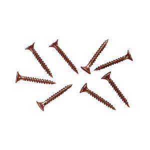 Clipsal 357/35 Tek Screws, Bugle Head, Plasterboard Screws, Self Drilling, Yellow Zinc Plated, 7g x 35mm, 100 Pack
