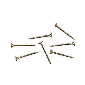 Clipsal 357/40 Tek Screws, Bugle Head, Plasterboard Screws, Self Drilling, Yellow Zinc Plated, 7g x 40mm, 100 Pack