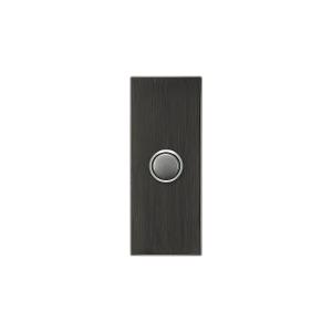 Clipsal 4061AL-HB Saturn Series  Architrave Switch With LED, 1Gang, Single Pole, 1 or 2 Way, 250V, 20A, Horizon Black