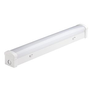 Clipsal CLITPDB1 TPDB Series LED Diffused Batten, Indoor, IP20, 20w, 4000K, Surface Mount, 570mm x 72mm x 72.5mm