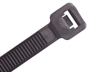 Cabac CT710BK-HD, Cable Tie Black Nylon Halogen Free UV Heavy Duty 9.0mm (W) 710mm (L) Pack of 25