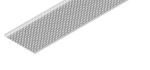 Burndy CT100G Perforated Cable Tray, Admiralty Pattern, 100mm x 2.4mtr, Galvabond
