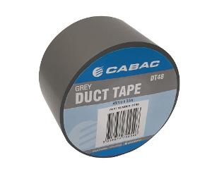 Cabac DT48 Tape Duct 0.13mm x 48mm x 30 Metre Grey (Silver)