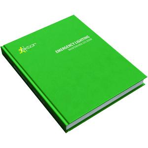Ektor 00004 Emergency Lighting Maintenance Log Book, Hardcover, Meets Australian Standards, English Language, Essential Record Keeping Tool