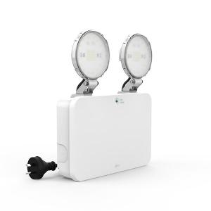 Ektor 9336462121443 Duo Core Emergency Weatherproof Luminaire, Non-Maintained, IP65, 2.5W, 430lm, Surface Mount, 228mm x 50mm x 270mm, White