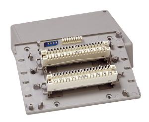 Cabac FDP Final Distribution Point 20PR, Includes 2x DMP10 10 pair modules with room for 1 more, KATT style terminations