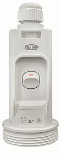 Trader HYSS Hyena Suspension Socket Switched 1 Gang 10A 250V~ Double Pole