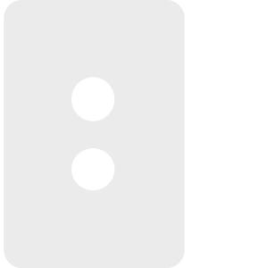 Hager WBHSP2-MW Allure Series Grid Plate & Cover, Switch Plate, 2 Gang, Less Mechs, Flush, Vertical/Horizontal, Matt White