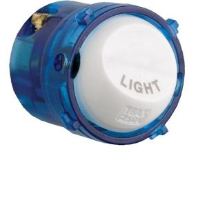 Hager WBM16L-MW Switch Mech, Rocker, Engraved Light, Single Pole, 250V 16AX, Matt White