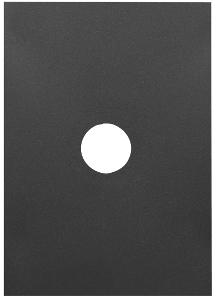 Hager WBQSP1-MB Finesse Series Grid Plate & Cover, Switch Plate, 1 Gang, Less Mech, Flush, Vertical/Horizontal, Matt Black