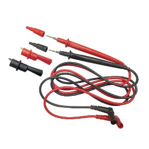 Klein A-69410 Right Angle Replacement Test Lead Set, Standard Banana-Type Inputs Compatible with Most Multi-Meters and Clamp Meters, Removable Alligator Clips