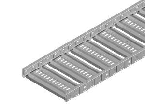 Burndy LT3300G LT3 Series Ladder Tray, 300mm x 50mm x 3mtr, Galvabond