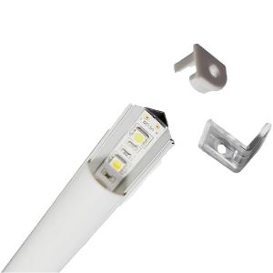 M-Elec ML-ALUCR-K-V3 Slim Aluminium Profile, Channel, 15.9mm x 6mm x 2 Mtr