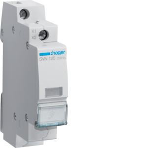 Hager MDN150P Miniature Circuit Breaker, MCB, 1 Pole, 50A, 240V, D Curve, 6KA, Din Rail Mount, 1 Module