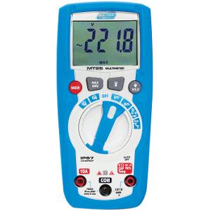 Major MT25 Compact Digital Multimeter, 600V ac/dc, 10A ac/dc, Temperature Between -20°C to 760°C, Capacitance to 4000uF, 147 x 68 x 50mm