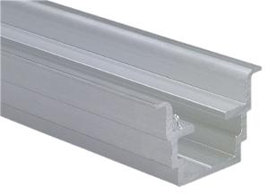 NHP NDRA351 Din Rail, Unslotted, Solid, Aluminium, 35mm x 7.5mm, 1 mtr Length