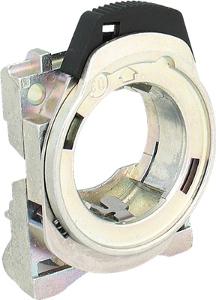NHP D7ALM D7M Series Adaptor Coupling Plate, Fixing Collar, Suit D7M 22.5mm Series, Fits 3 Contact Blocks Across, Metal